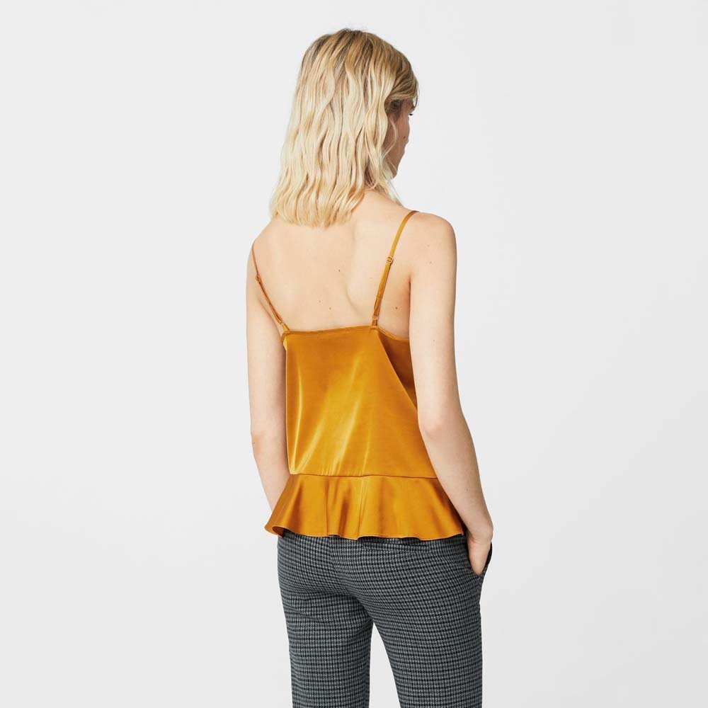 Frilled Satin Top - Imagen 2
